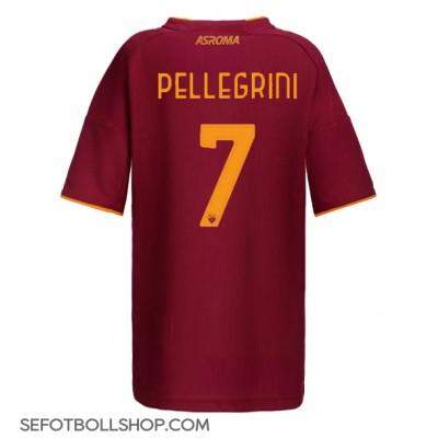 Billiga AS Roma Lorenzo Pellegrini #7 Hemma fotbollskläder Dam 2025-26 Kortärmad Billiga AS Roma Lorenzo Pellegrini #7 Hemma fotbollskläder Dam 2025-26 Kortärmad